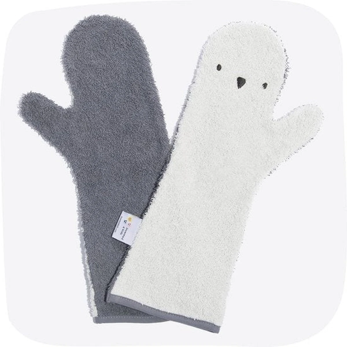 Invented 4 Kids - Douche Washandje - Washandjes - Roze Bever - Afbeelding 6