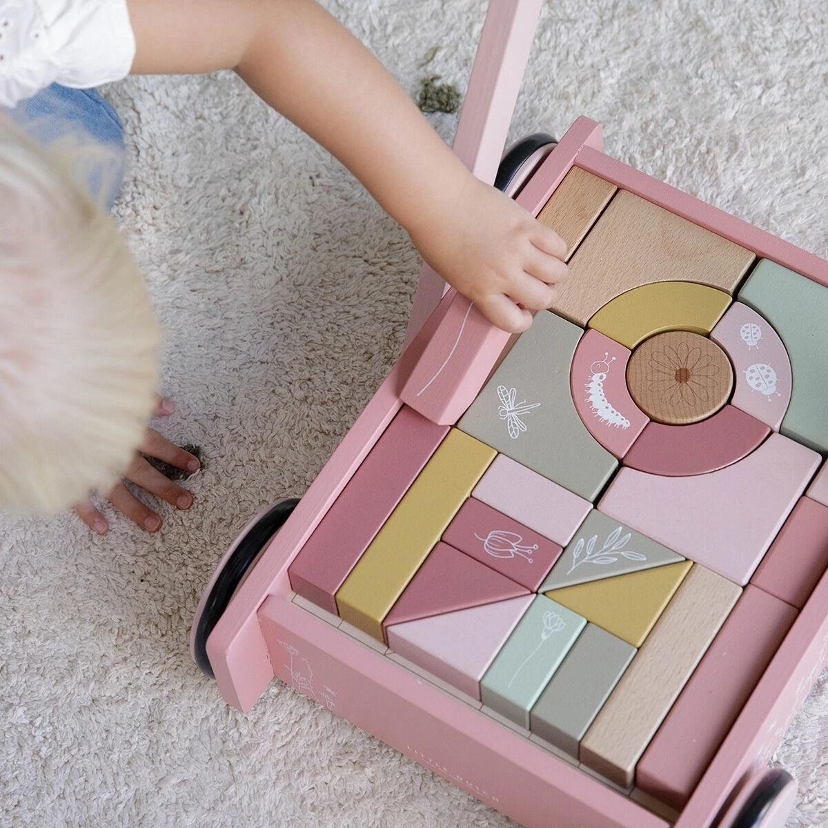 Little Dutch - Blokkenkar Wild Flowers - Afbeelding 3