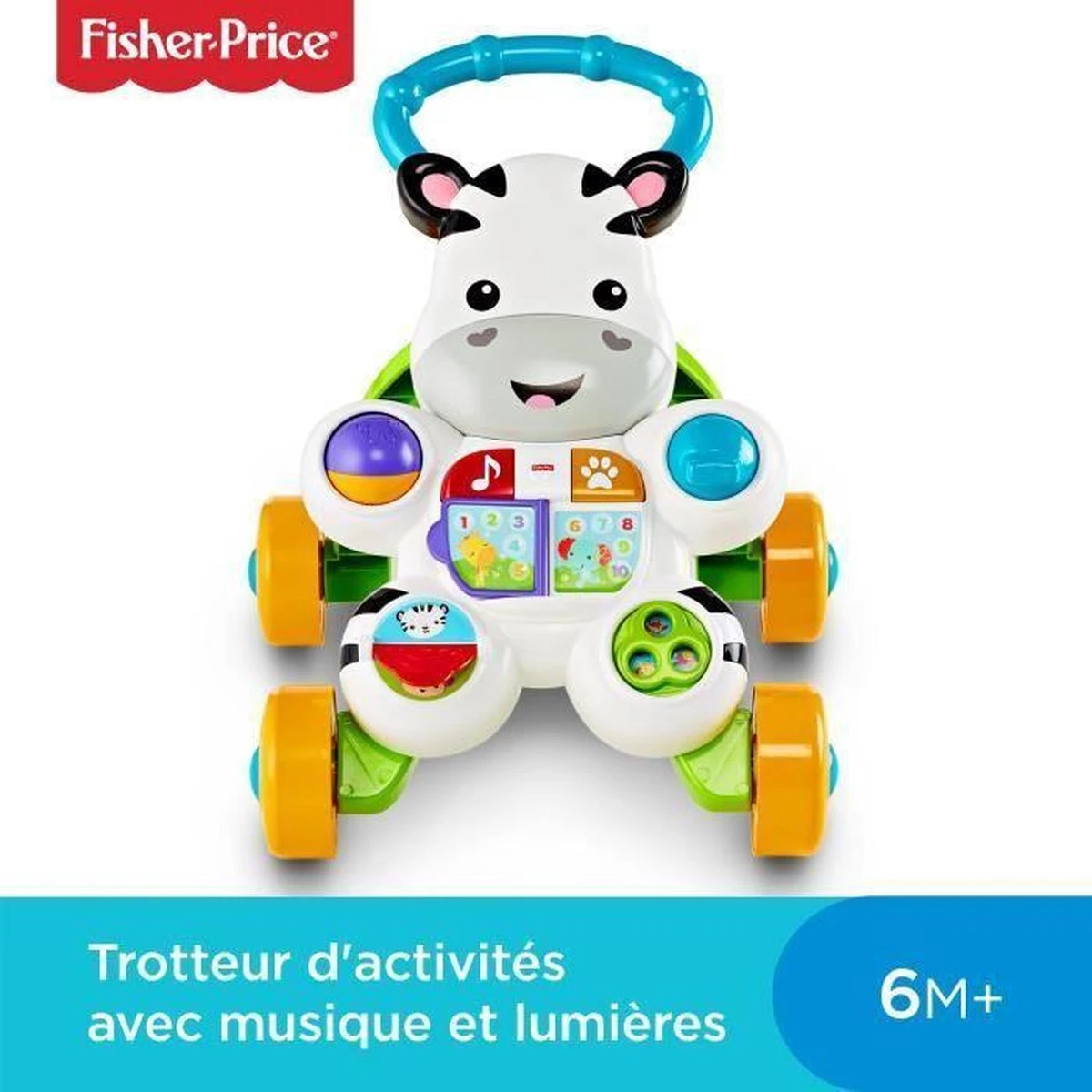 Fisher Price Fisher-Price Loop Met Mij Zebra - Franstalige Editie - Afbeelding 12