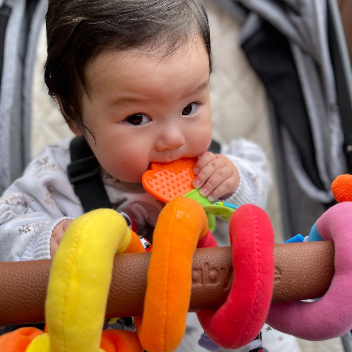 Playgro Boxspiraal Amazing Garden Twirly Whirly - Kinderwagen Speeltje - Activiteitenspiraal - Afbeelding 9