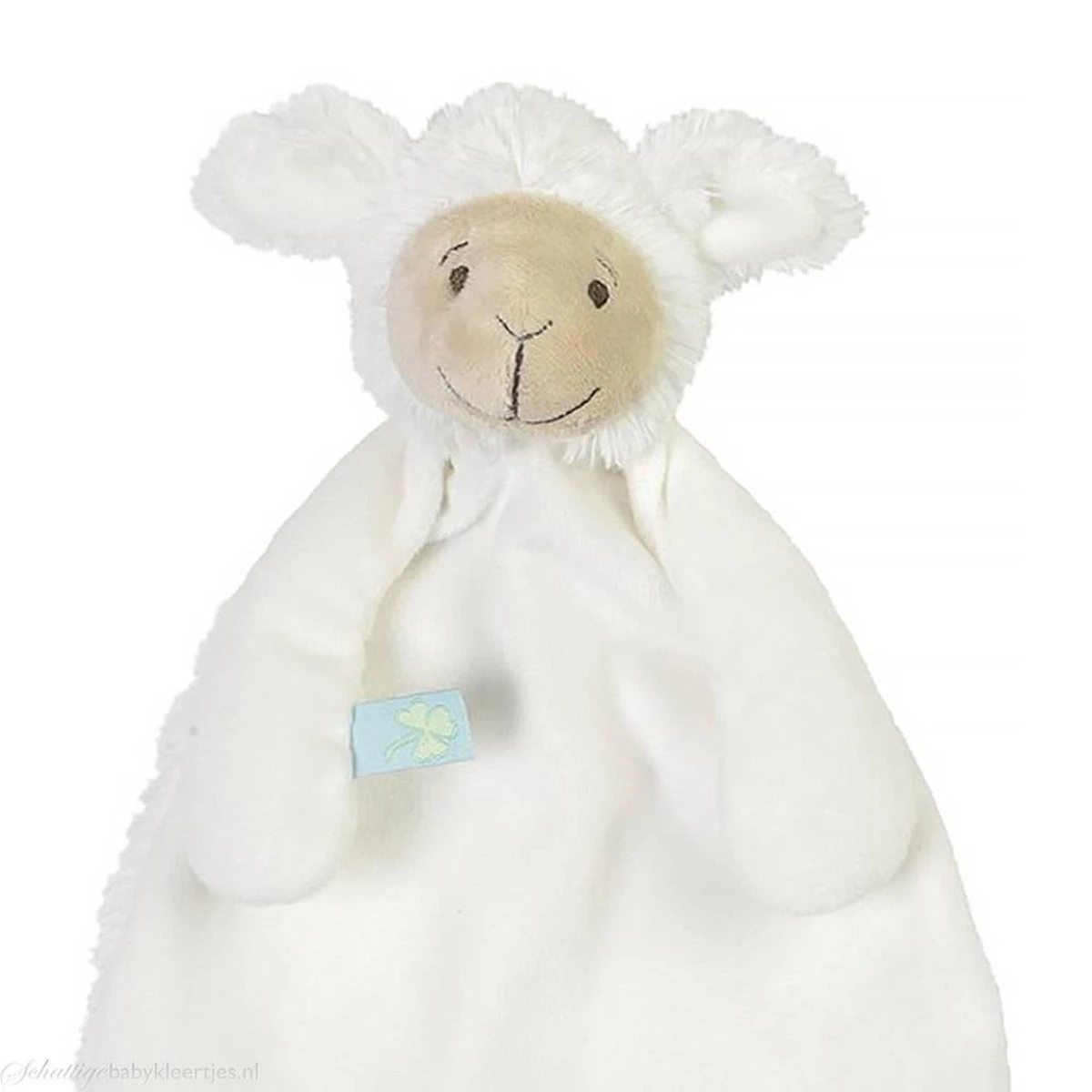 Happy Horse Lam Lugano Knuffeldoekje - Wit - Knuffel Cadeau - Afbeelding 2