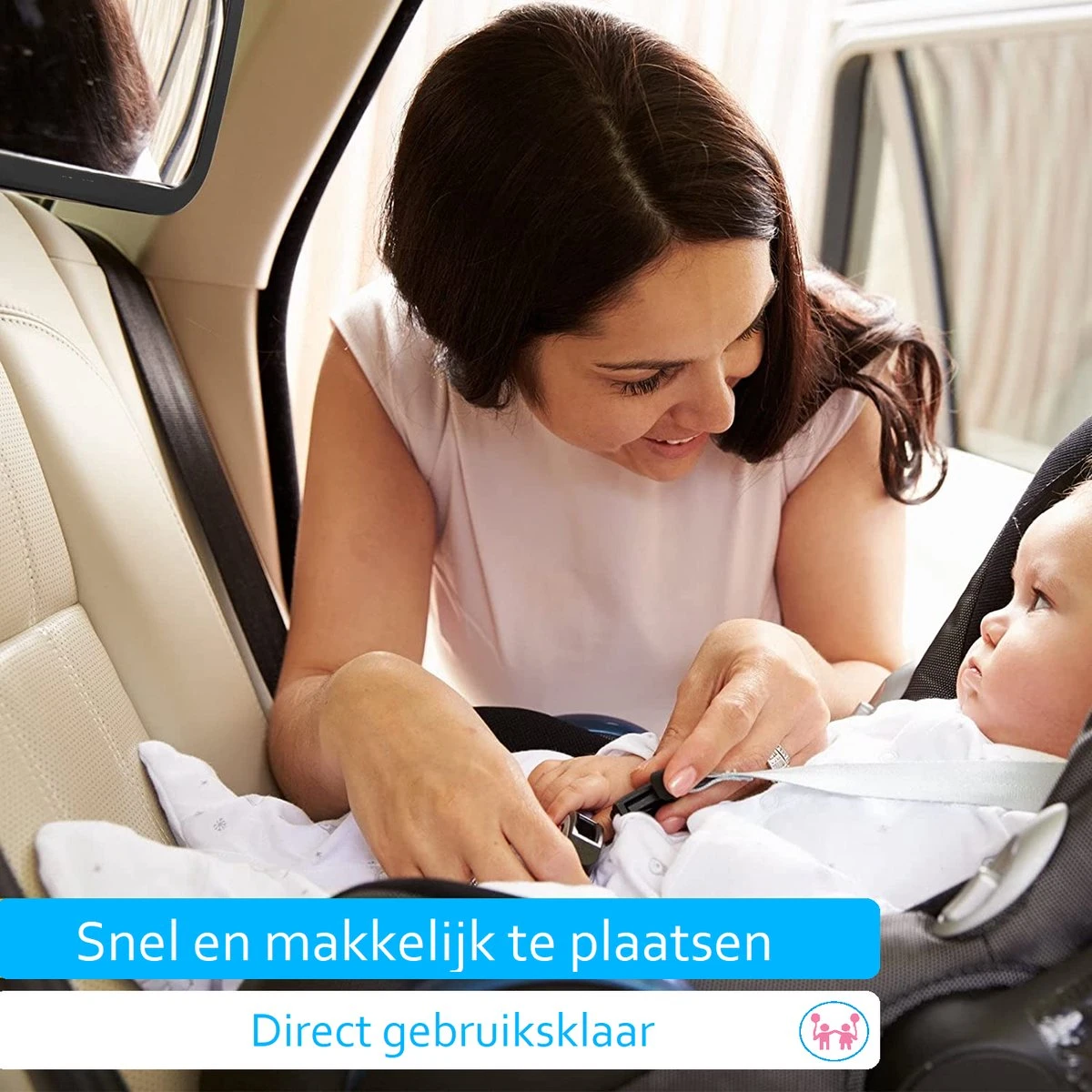 Adabol Autospiegel Baby – Achteruitkijkspiegel – Veiligheid – Baby Autospiegel – Kinderspiegel – Baby On Board - Afbeelding 6