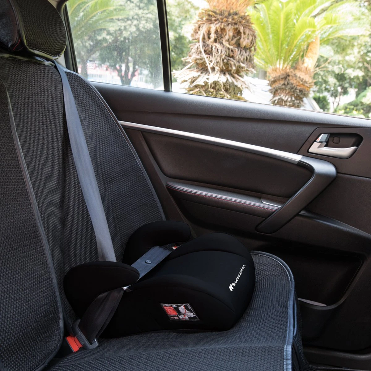 Bebeconfort Manga Safe Zitverhoger - Full Black - Lichtgewicht - Afbeelding 4