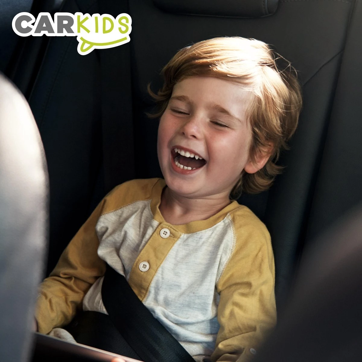 Carkids Auto Zitverhoger Zwart En Wit | Autostoel Groep 2-3 | Kinderen Van 3,5-12 Jaar | 15-36 Kg - Afbeelding 6