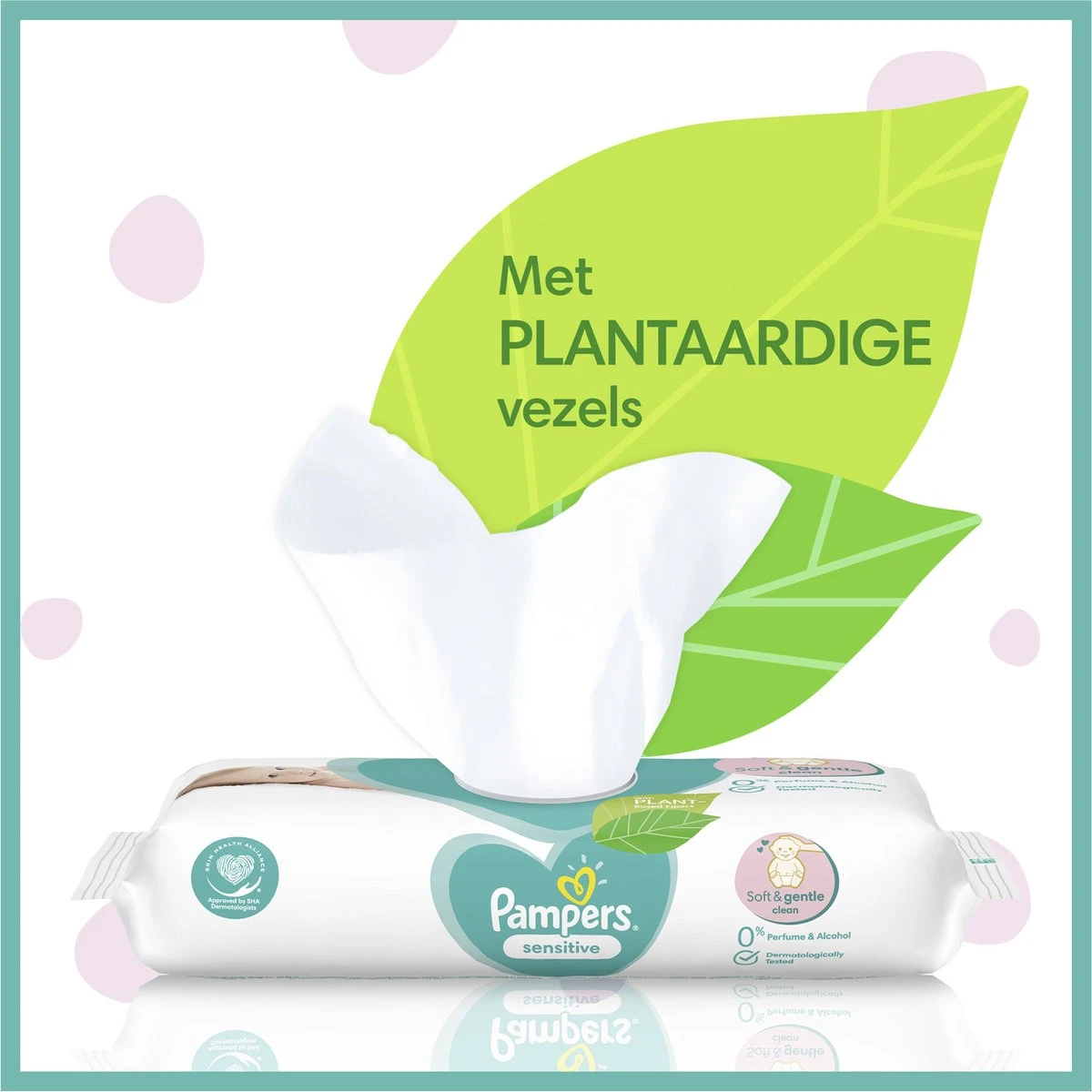 Pampers® Pampers - Billendoekjes Sensitive Navulpak - 624 Doekjes - Afbeelding 3