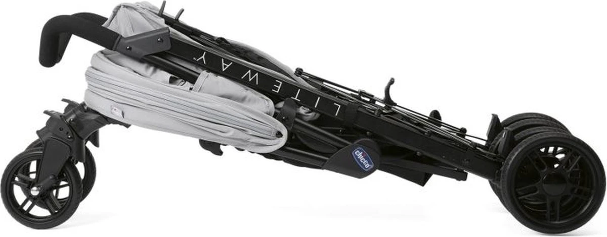 Chicco Liteway 4 Grey 5 Standen Buggy - Afbeelding 4