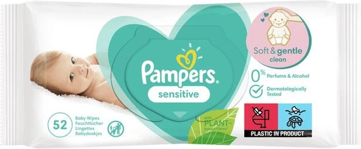 Pampers® Pampers - Billendoekjes Sensitive Navulpak - 624 Doekjes - Afbeelding 17
