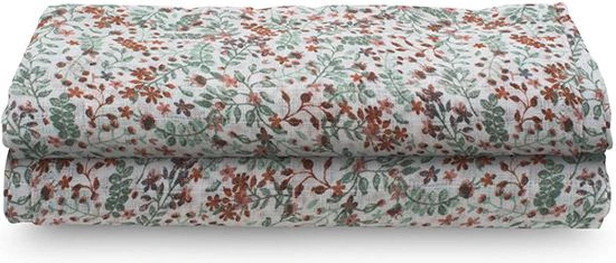 Jollein Hydrofiel Multidoek Spot 115x115cm - Storm Grey - 2 Stuks - Afbeelding 6