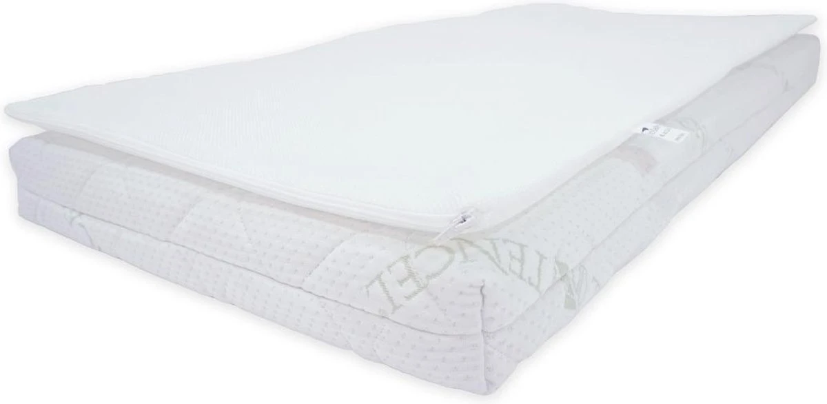ABZ Babymatras Combi Witte Panter - Inclusief Topper Airgosafe - 60x120 Cm - Afbeelding 19