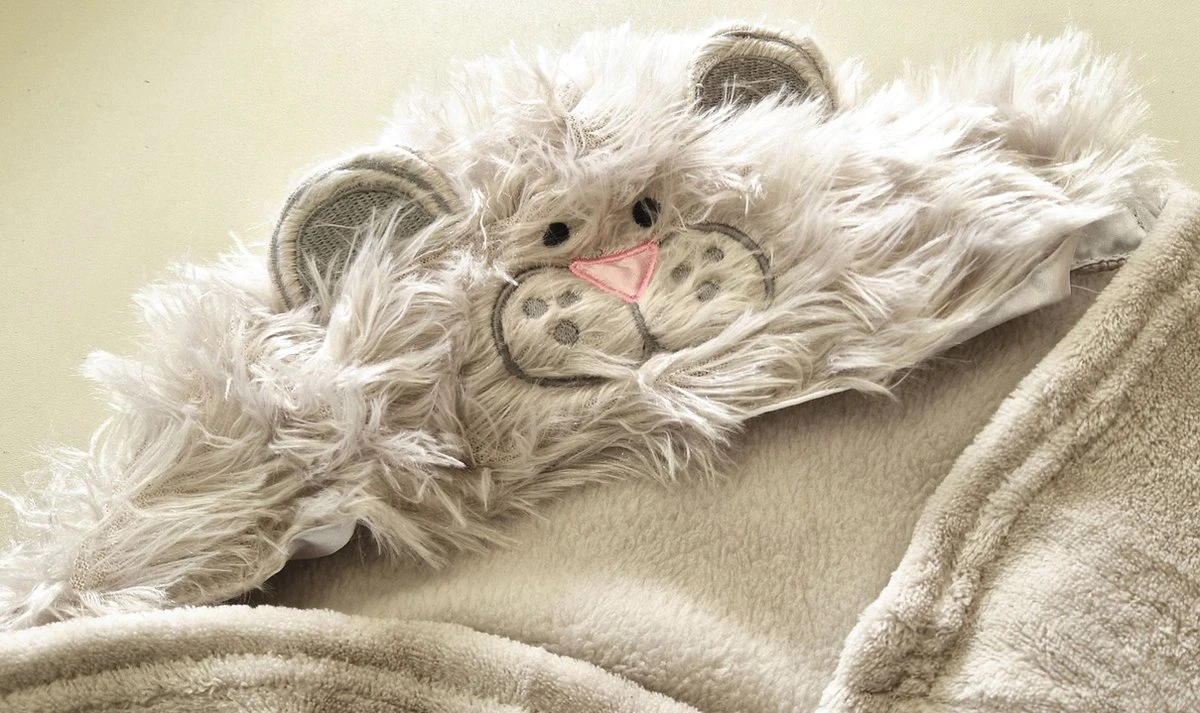 Bianco Blu Baby Omslagdoek Beige One Size - Maten: Een Maat - Afbeelding 2