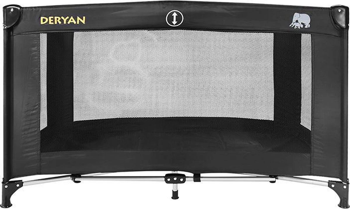 Deryan Believer Campingbedje - 120x60cm - Zwart - Afbeelding 4