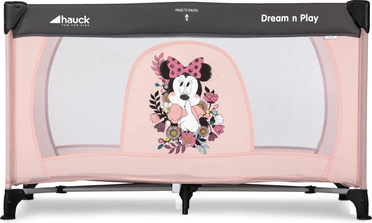 Hauck Dream'n Play Campingbedje - Minnie Sweetheart - Afbeelding 2