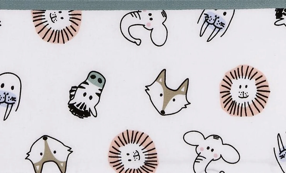 Meyco Animal Ledikant Laken - Multicolour - 100x150cm - Afbeelding 2