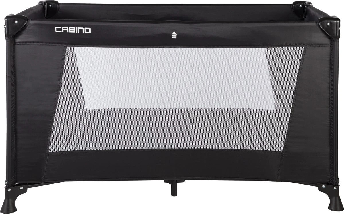 Cabino Campingbedje / Reisbed– 120 X 60 Cm - Zwart