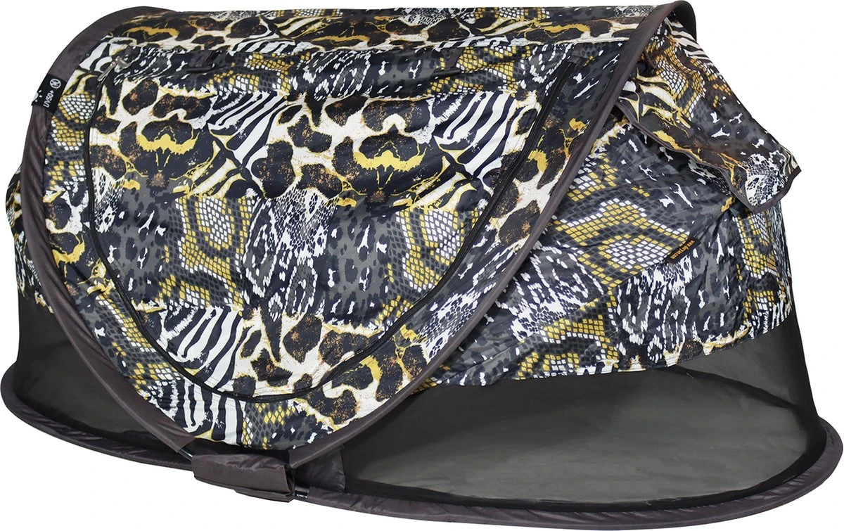 Deryan Peuter Luxe Campingbedje – Inclusief Zelfopblaasbare Matras - Zoo - Afbeelding 7