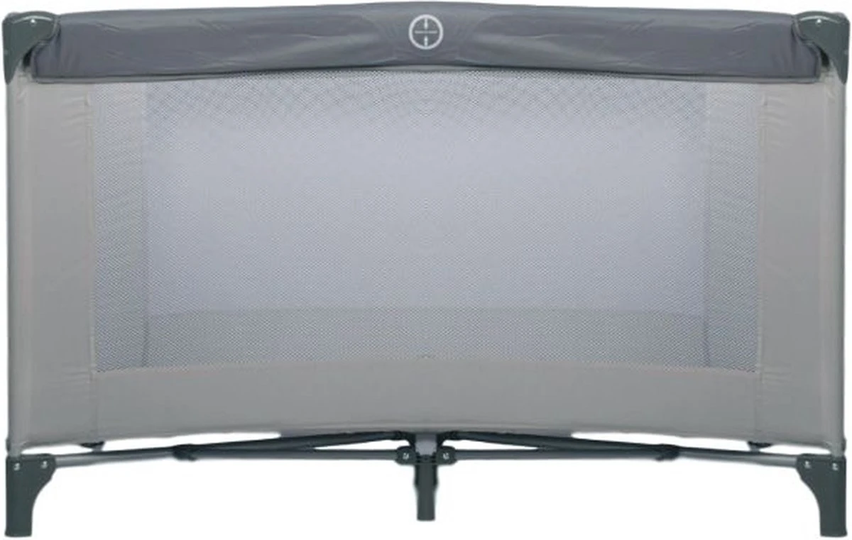 Ding Campingbedje - Grijs - 120x60 Cm - Reisbedje Inclusief Bodemmatrasje - Afbeelding 5