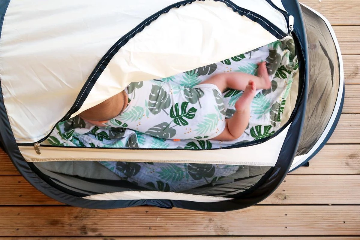 Deryan BabyBox Campingbedje - Baby Tentje - Cream - Afbeelding 8