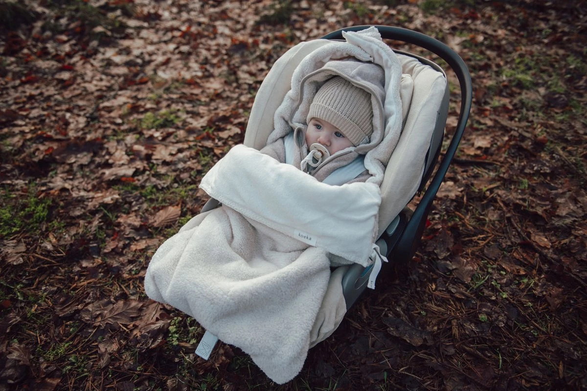 Koeka Voetenzak 0+ 3/5 Punts Teddy Malmo - Pebble - 0-6 Maanden - Afbeelding 4