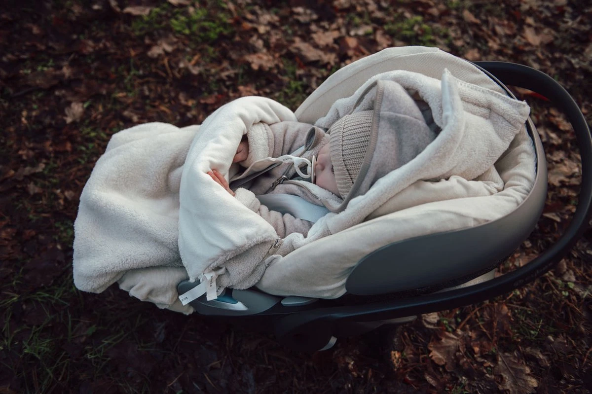 Koeka Voetenzak 0+ 3/5 Punts Teddy Malmo - Pebble - 0-6 Maanden - Afbeelding 5