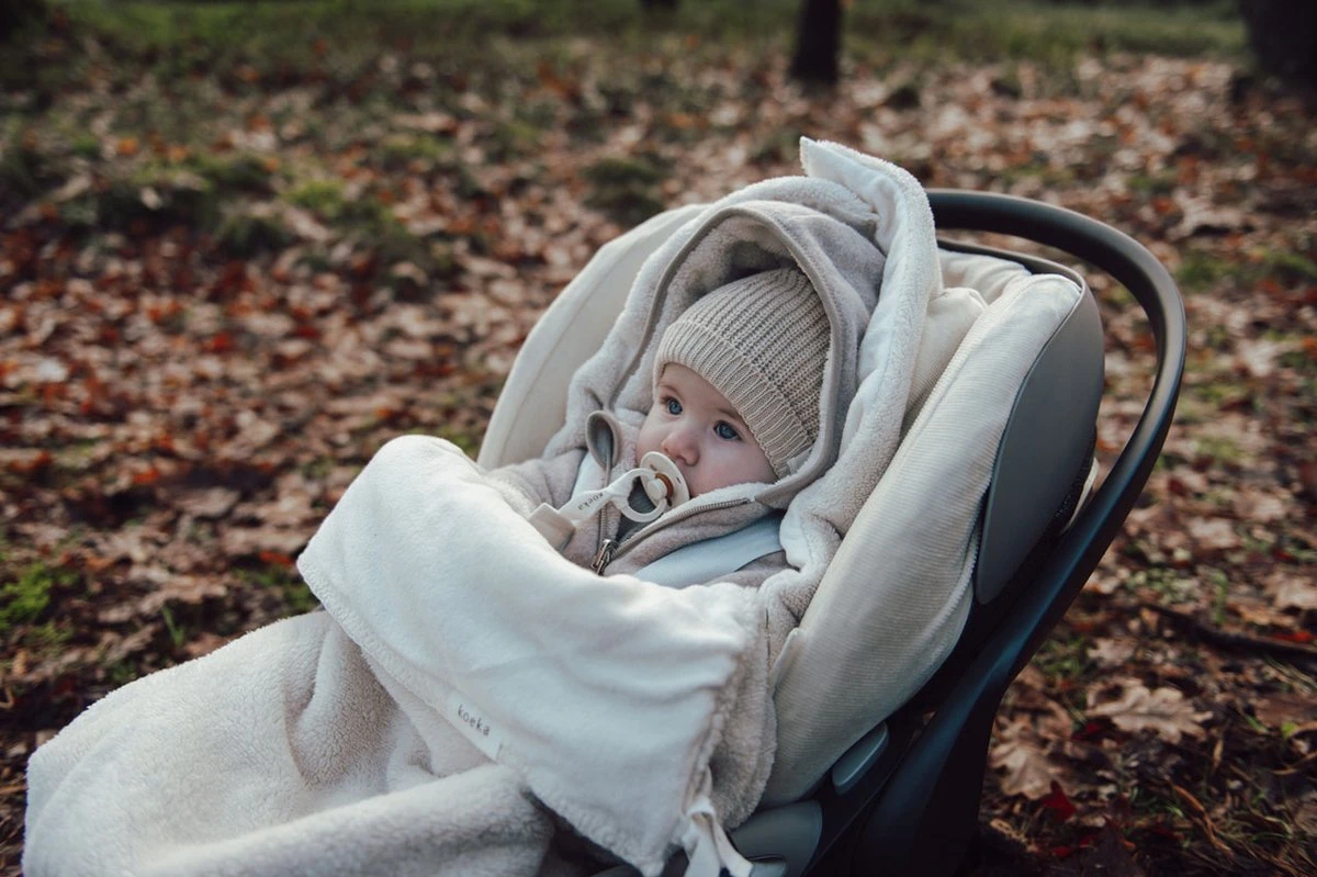 Koeka Voetenzak 0+ 3/5 Punts Teddy Malmo - Pebble - 0-6 Maanden - Afbeelding 6