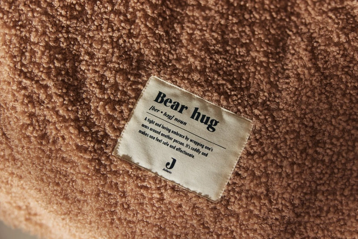 Jollein Voetenzak Voor Autstoel & Kinderwagen Boucle - Biscuit - Afbeelding 7