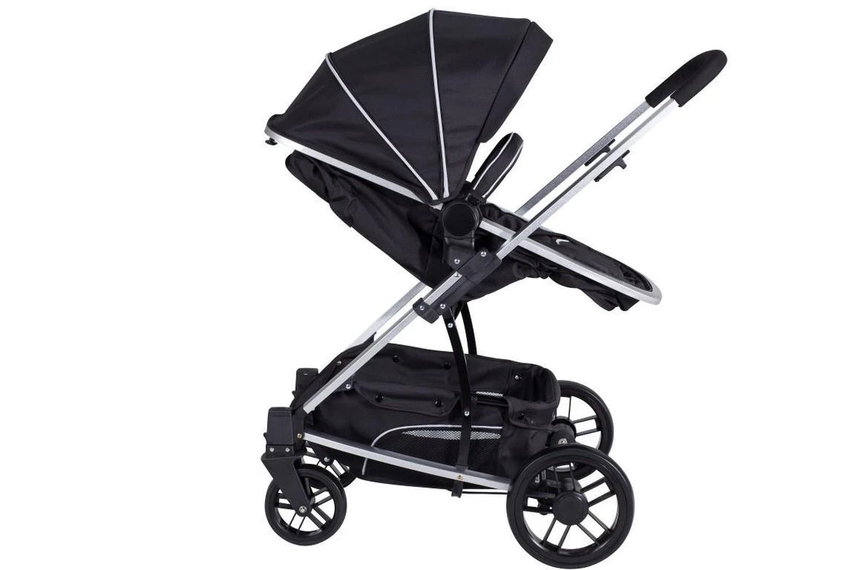 Bebies First Combi Kinderwagen Traffic - Zwart - Afbeelding 7