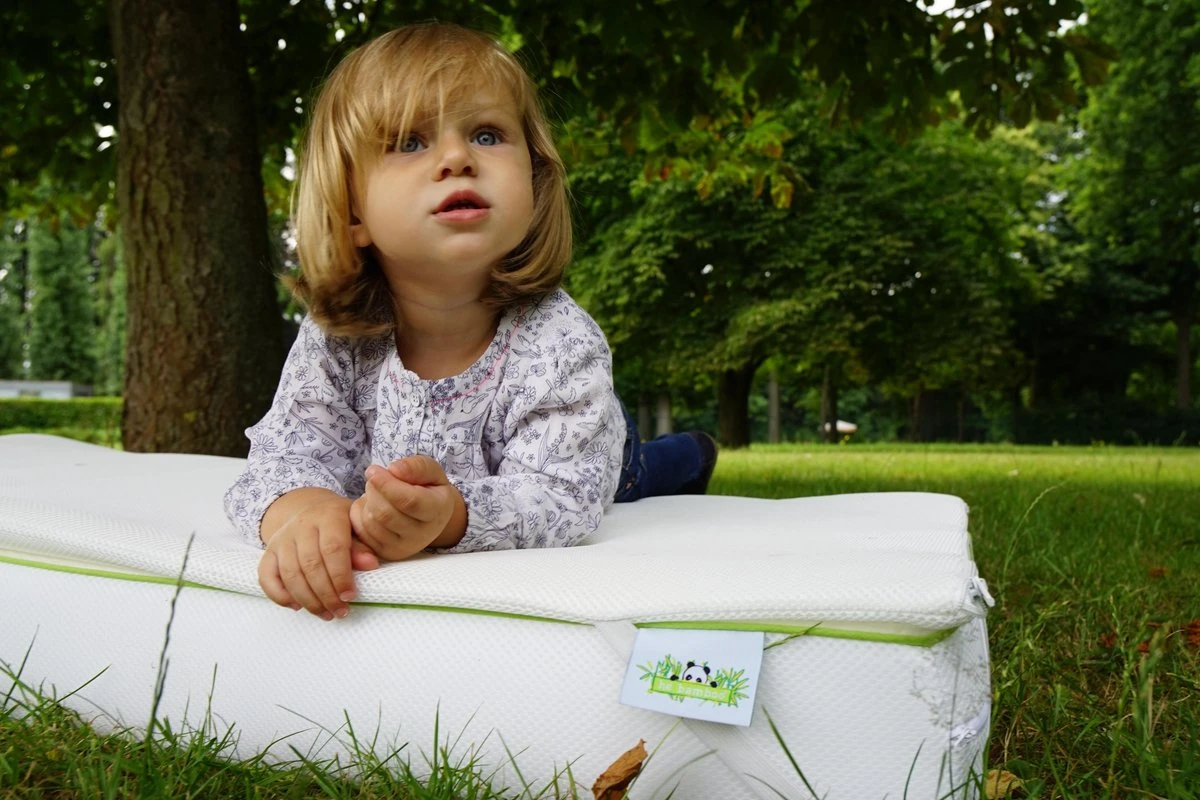 ABZ Babymatras Combi Witte Panter - Inclusief Topper Airgosafe - 60x120 Cm - Afbeelding 8