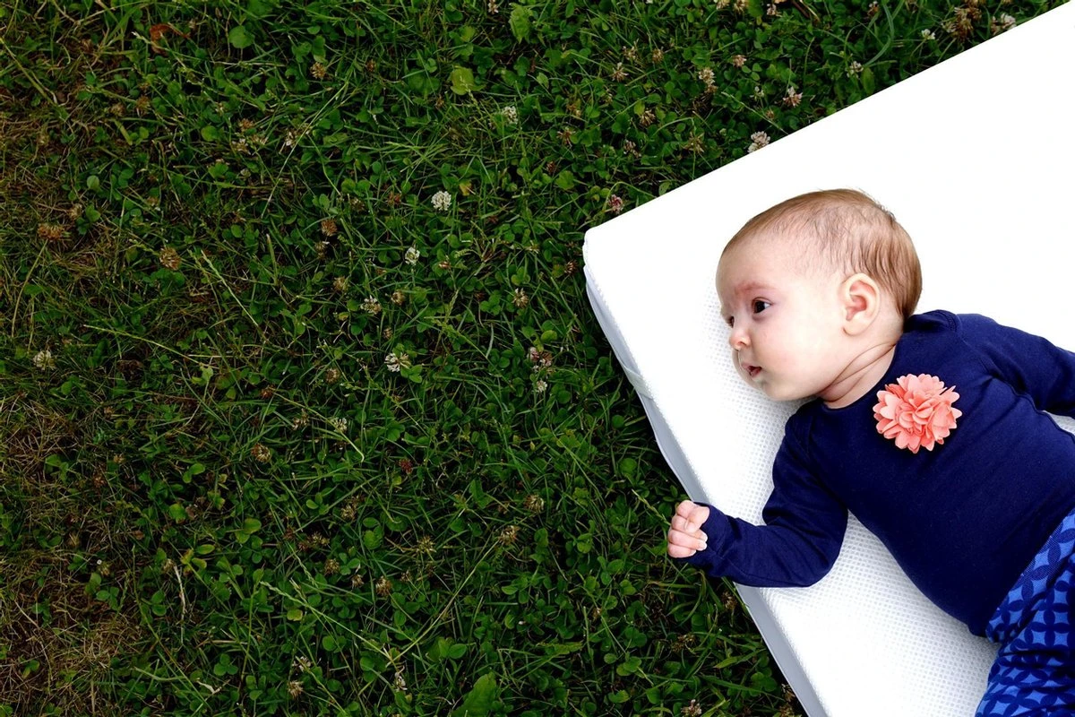 ABZ Babymatras Combi Witte Panter - Inclusief Topper Airgosafe - 60x120 Cm - Afbeelding 12