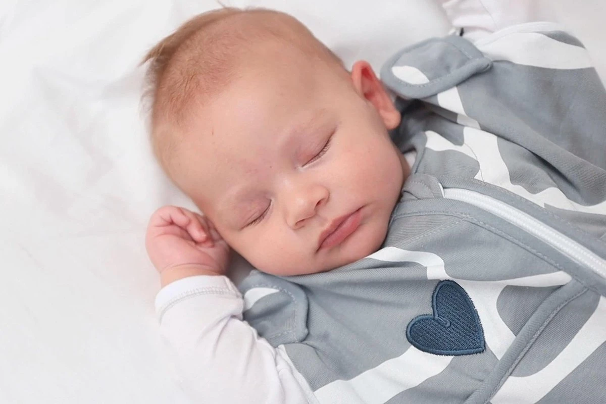 Puckababy Inbakerslaapzak Original Mini - 3-6 Maanden - Giraph Sky - Afbeelding 6