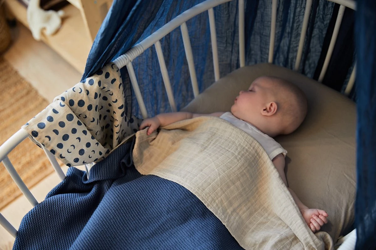 Jollein Hydrofiel Multidoek Spot 115x115cm - Storm Grey - 2 Stuks - Afbeelding 5