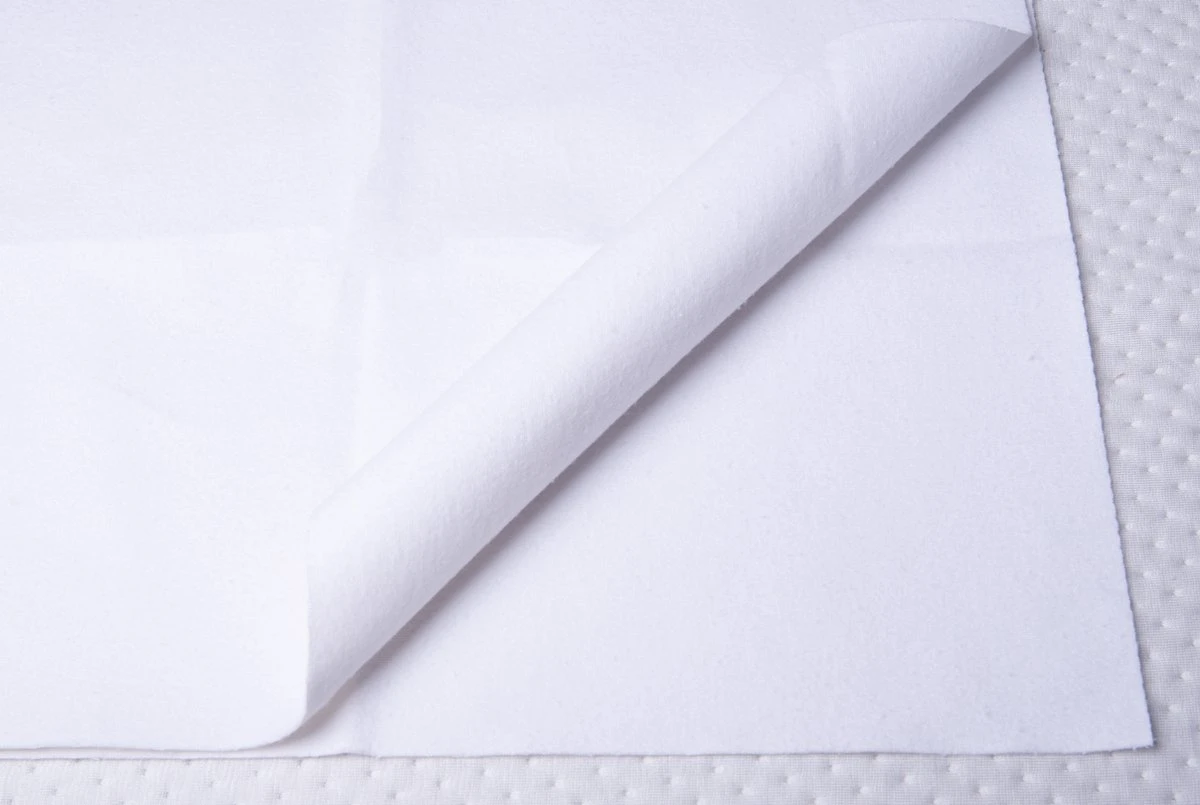 Merkloos 2 Pack Waterdichte Molton Bedzeil 40 X50 Cm Dubbelzijdig Molton Onderlegger, Matrasbeschermer , Waterdicht Voor Wieg Of Kinderwagen Per 2 Stuks, Inclusief Verzendkosten