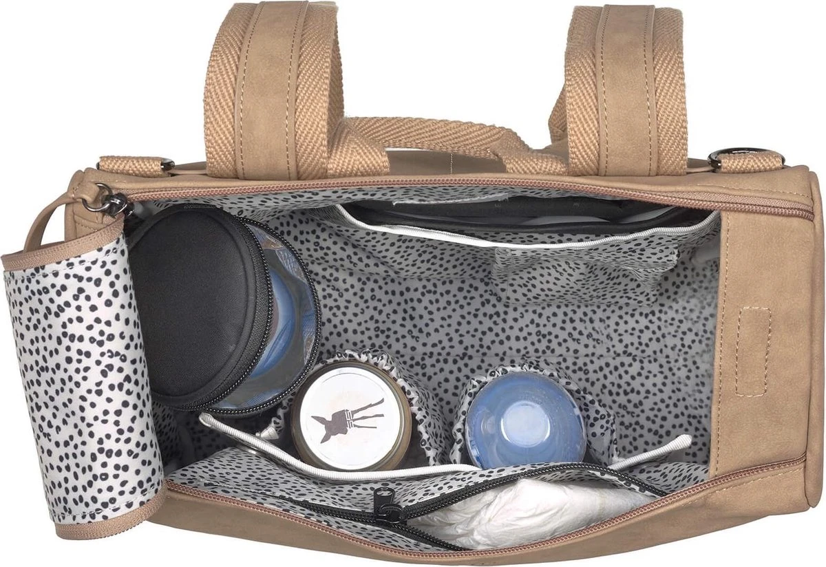 Lässig Luiertas Rugzak TEN - Camel - Afbeelding 7