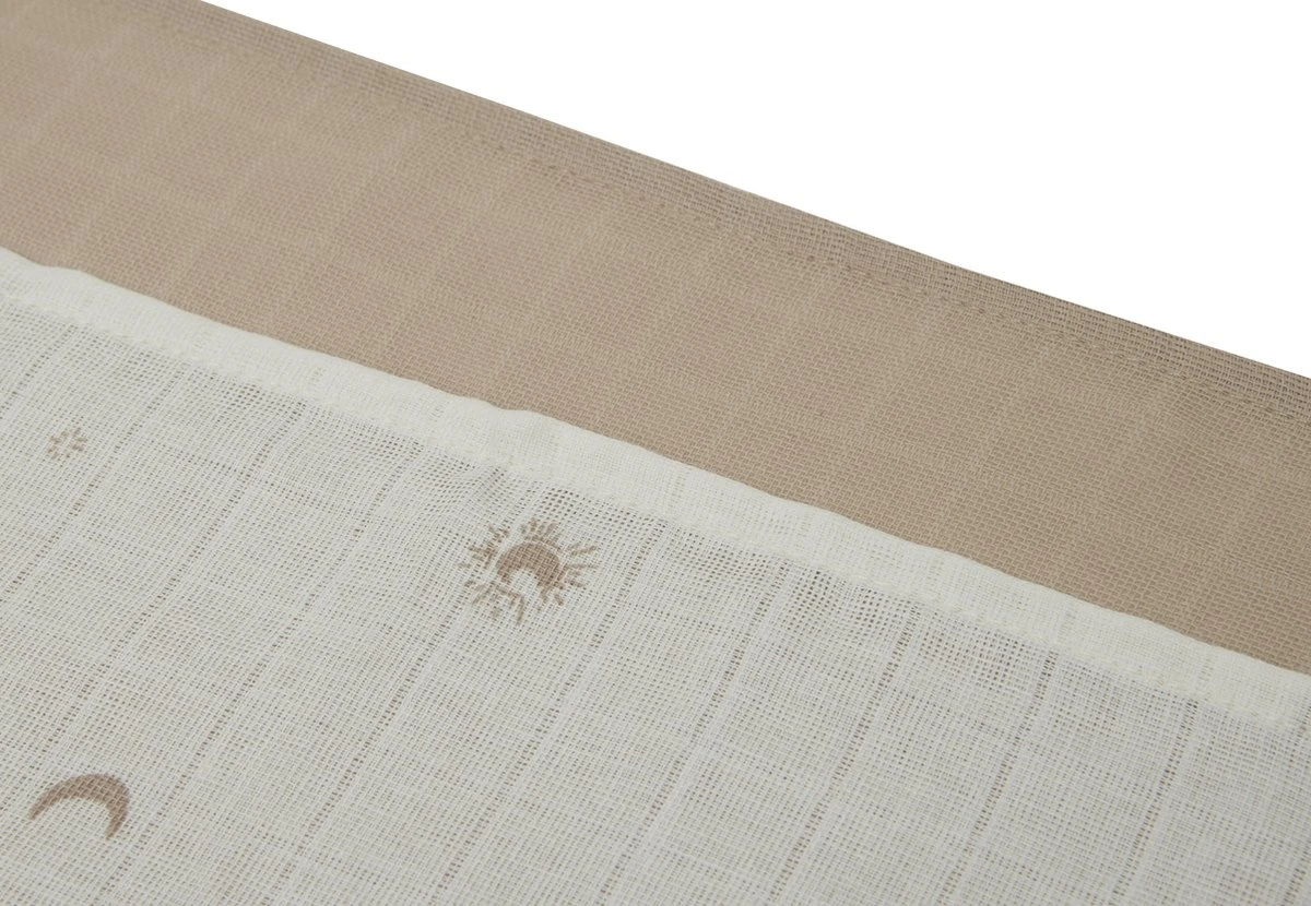 Jollein Hydrofiele Doek Small 70x70cm Stargaze - Biscuit - 3 Stuks - Afbeelding 5