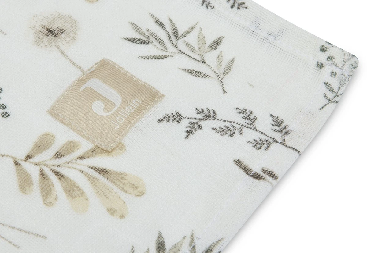 Jollein Hydrofiele Doek Large 115x115cm Wild Flowers - 2 Stuks - Afbeelding 3