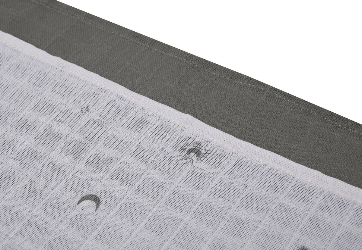 Jollein Hydrofiele Doek Small 70x70cm Stargaze - Leaf Green - 3 Stuks - Afbeelding 7