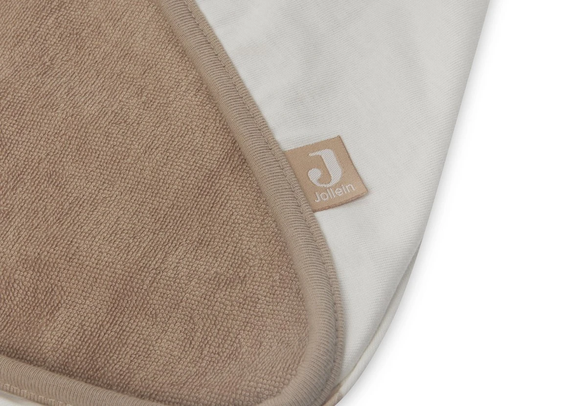 Jollein Badcape 75x75cm Teddy Bear - GOTS - Afbeelding 5