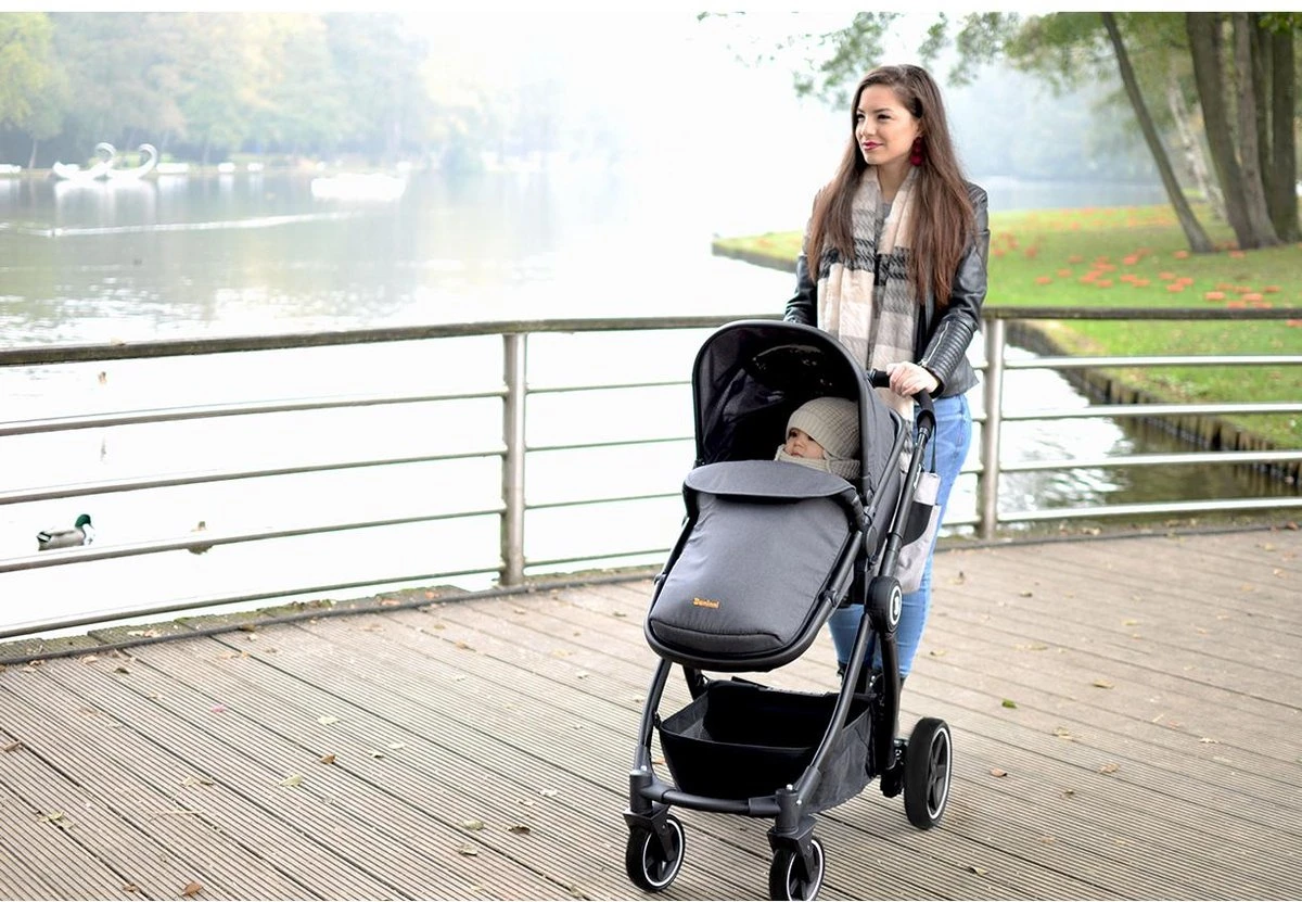 Baninni Kinderwagen Otto 3 In 1 Olive Green - Afbeelding 2