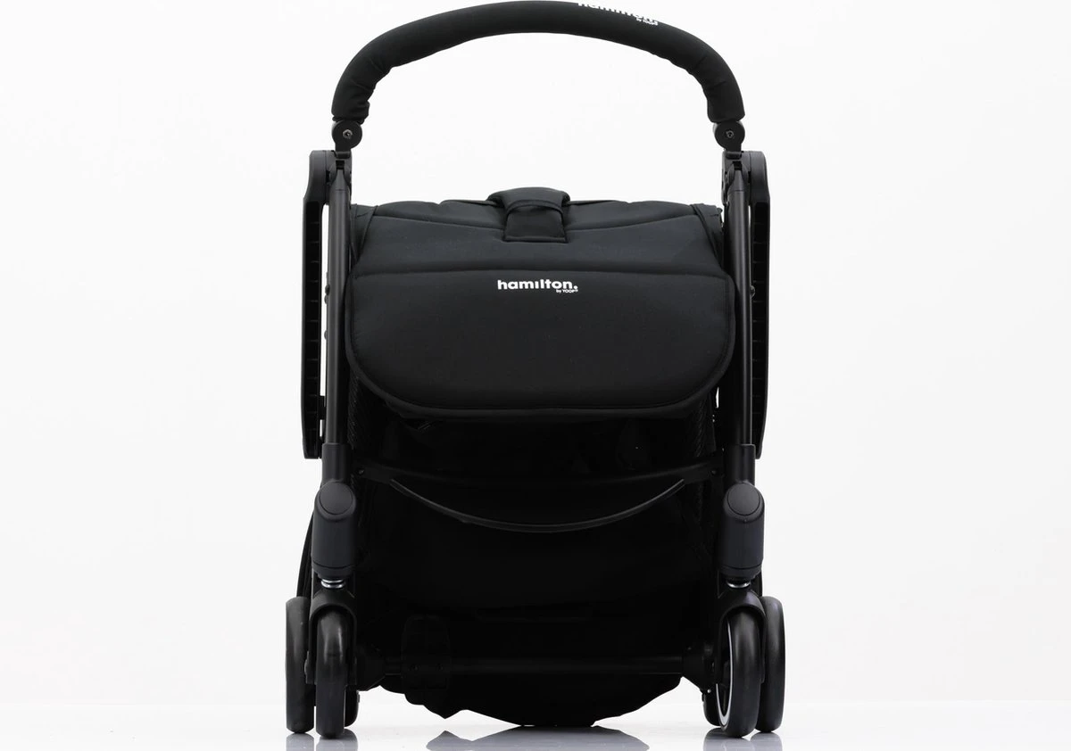 Hamilton By Yoop S1 Plus Buggy Met Monteerbare Zeno Plus Draagwieg - Nieuw En Hoger 2023 Model - Premium Budget Stroller Met One Hand Folding Technologie – Zwart - Licht, Verstelbaar, Wendbaar En Geschikt Van 0 Maanden Tot 4 Jaar – Inclusief Adapter - Afbeelding 13
