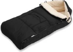 Monzana Kinderwagen Voetenzak Zwart | Teddy | Maxi-Cosi