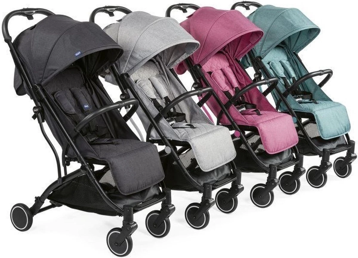 Chicco Trolley Me Light Grey - Wandelwagen Met Trolley Functie - Afbeelding 7