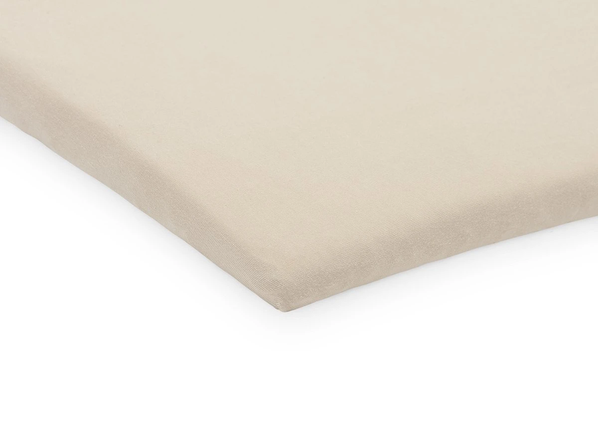 Jollein Baby Hoeslaken Boxmatras Jersey 75x95cm - Nougat - Afbeelding 2
