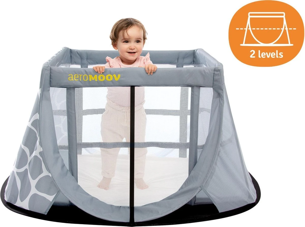 AeroMoov Instant Travel Cot Reisbed - Giraph Sky - Afbeelding 9
