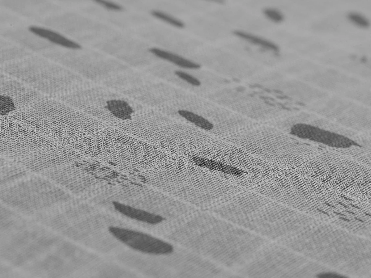 Jollein Hydrofiel Multidoek Spot 115x115cm - Storm Grey - 2 Stuks - Afbeelding 2