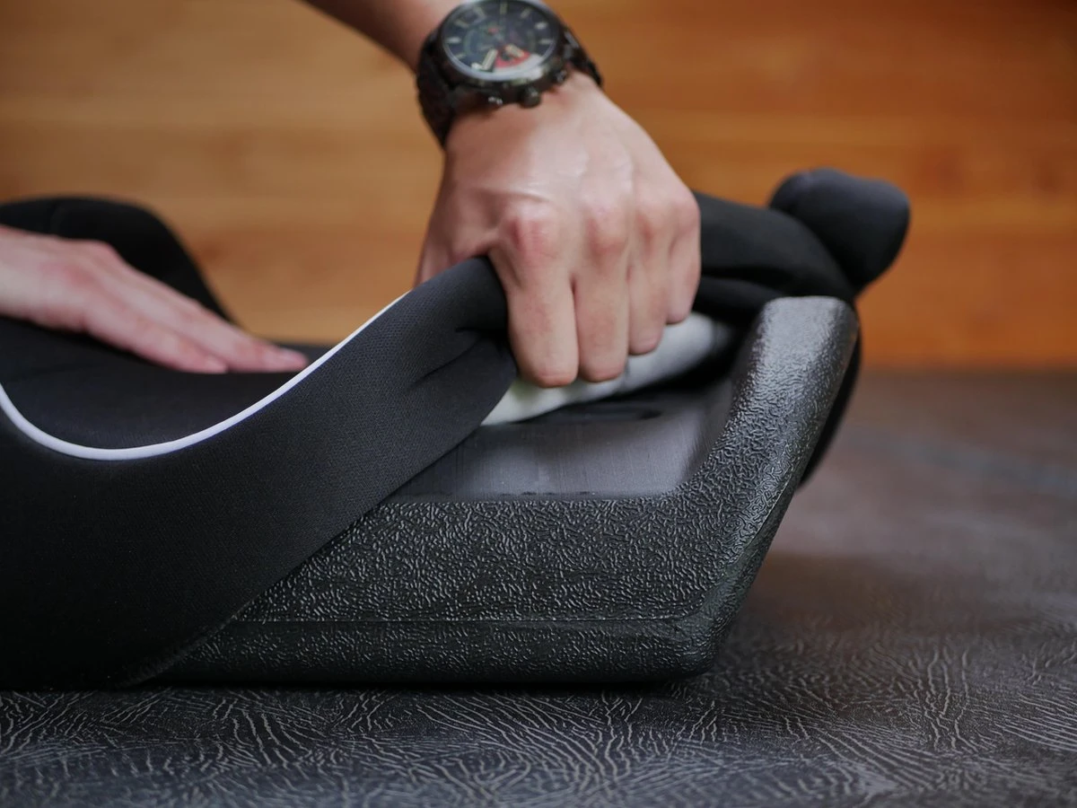 Zitverhoger Auto - Stoelverhoger - Autostoel - Booster - Zwart - Afbeelding 3