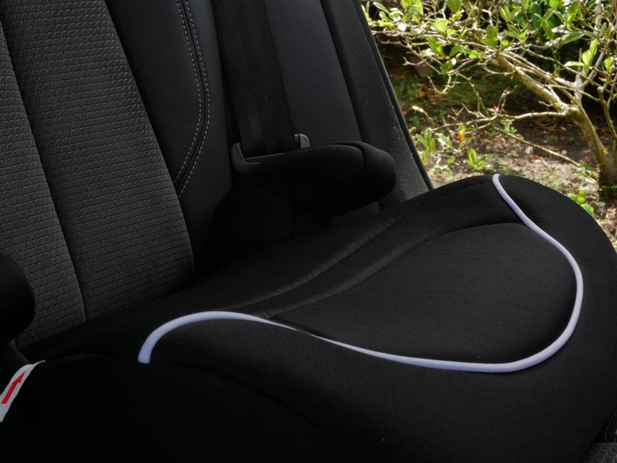 Zitverhoger Auto - Stoelverhoger - Autostoel - Booster - Zwart - Afbeelding 9