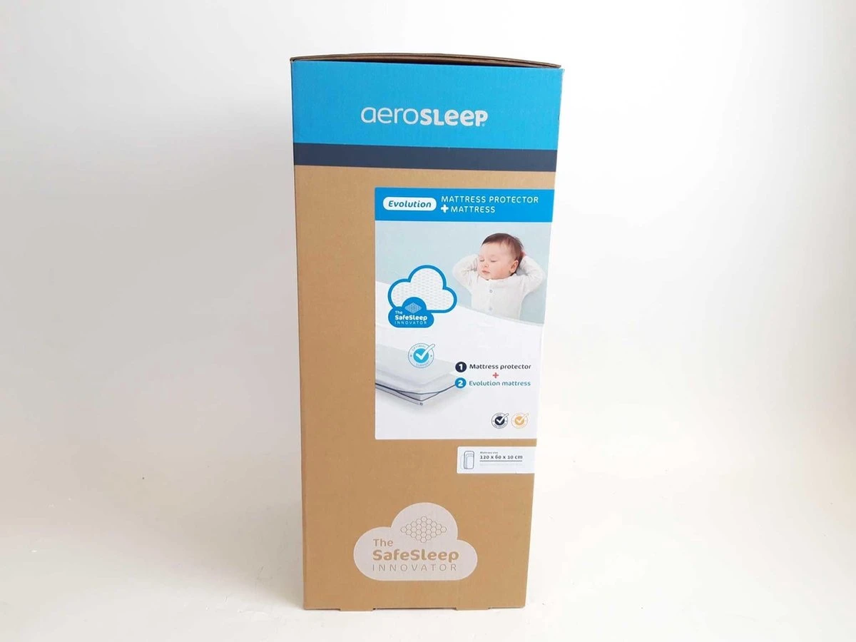 AeroSleep® Evolution Pack 2-in-1 : Matras + 3D Matrasbeschermer - Bed - 60 X 120 Cm - Afbeelding 19