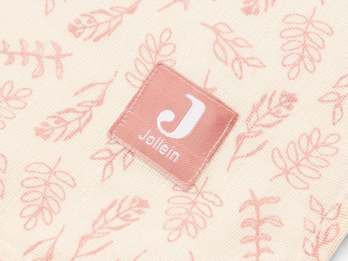 Jollein Hydrofiel Multidoek Meadow 70x70cm - Rosewood - 3 Stuks - Afbeelding 4