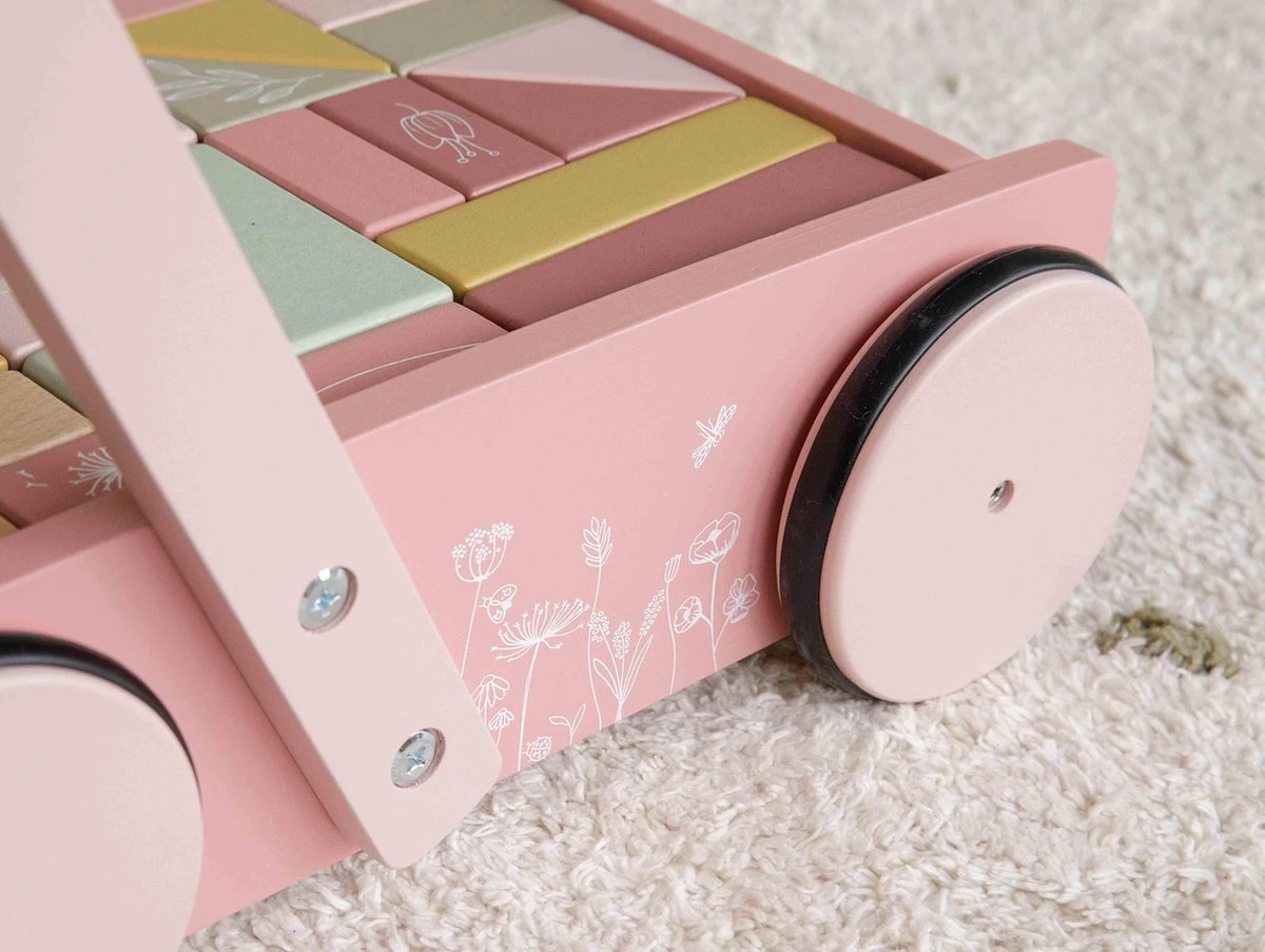 Little Dutch - Blokkenkar Wild Flowers - Afbeelding 15