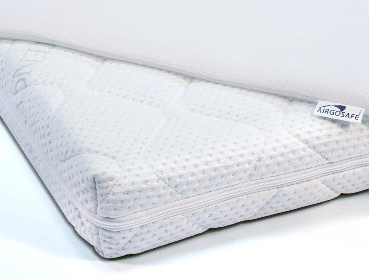 ABZ Babymatras Combi Witte Panter - Inclusief Topper Airgosafe - 60x120 Cm - Afbeelding 9