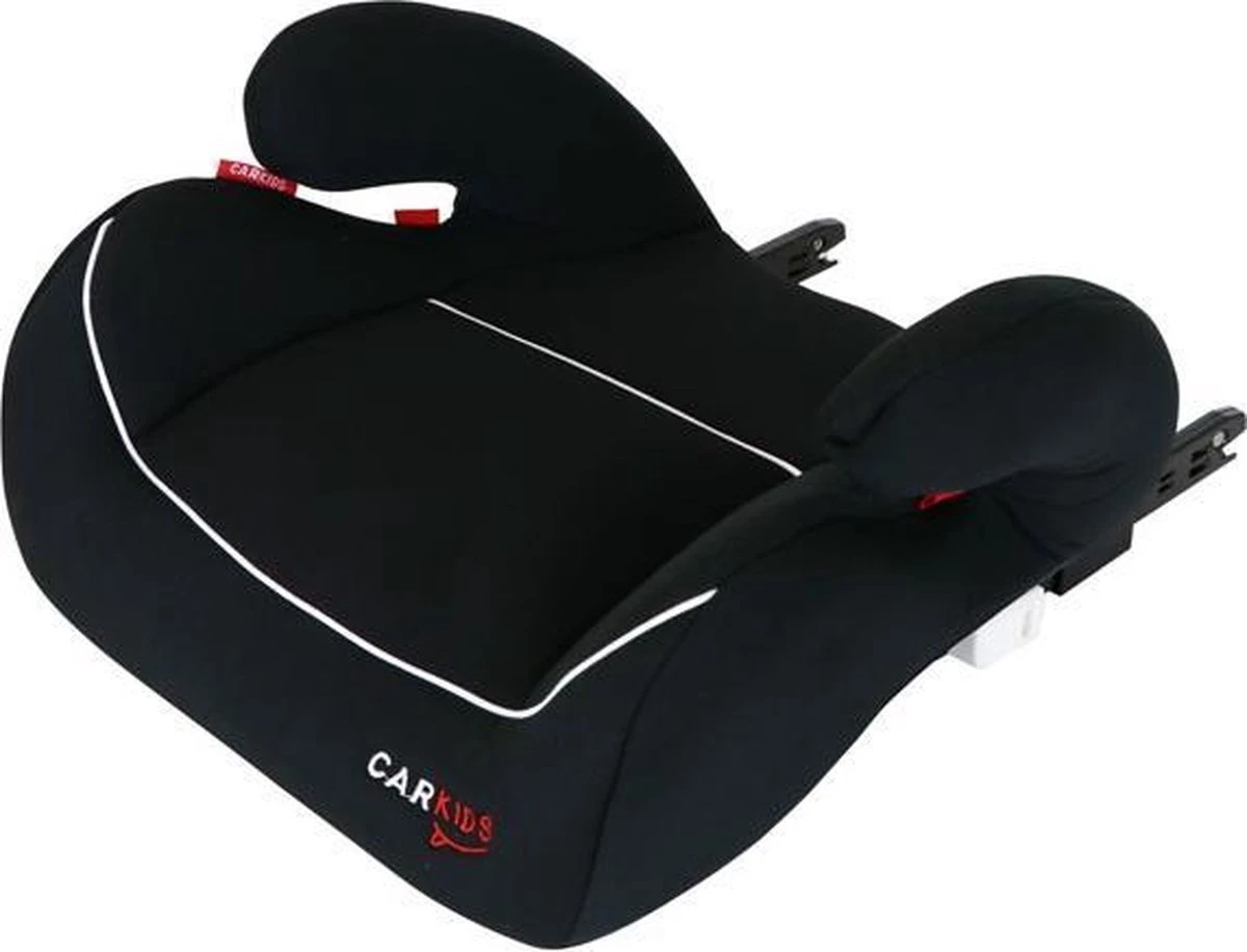 Carkids Auto Zitverhoger Zwart En Wit | Autostoel Groep 3 Met Isofix | Kinderen Vanaf 125 Cm | 22-36 Kg - Afbeelding 5